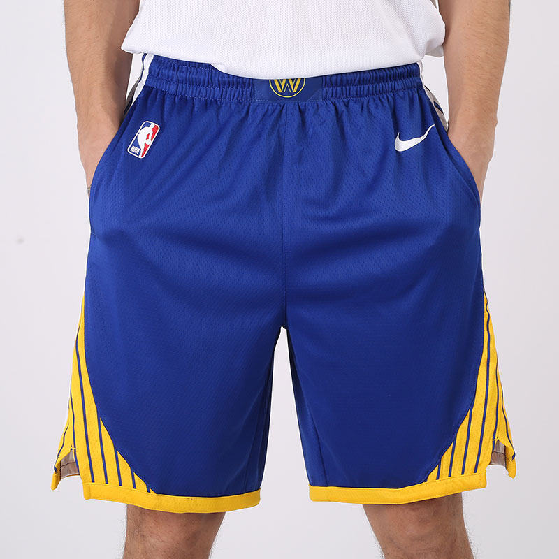 Мужские шорты Nike Golden State Warriors Icon Edition NBA Shorts (AV4972-495)  - цена, описание, фото 3